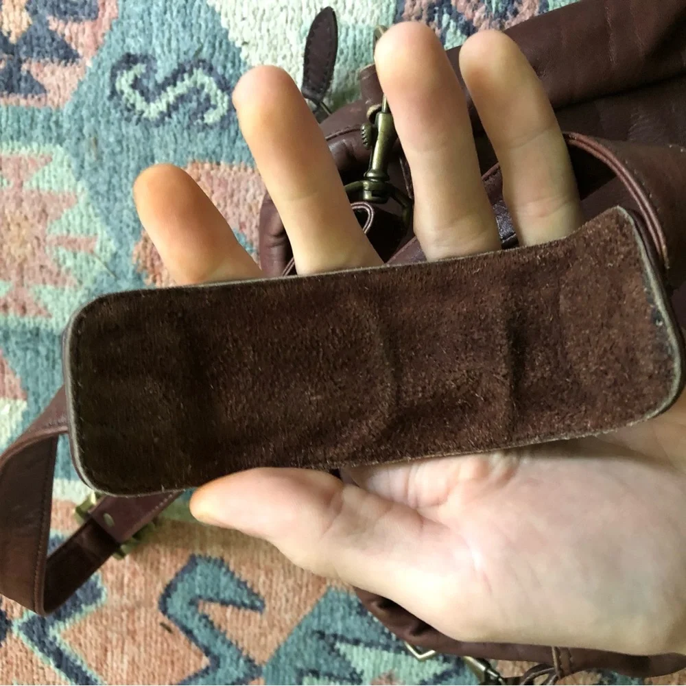 Vintage Leather Satchel Bag